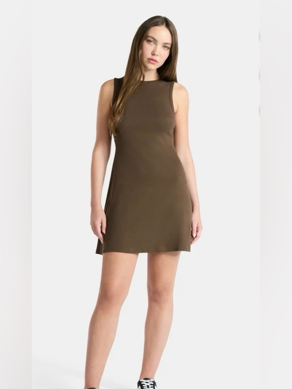 No Boundaries 🤎 high neck dress